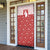 Greenland Christmas Door Cover Land of Ice Heart of Fire - Wonder Print Shop