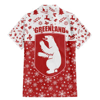 Greenland Christmas Family Matching Mermaid Dress and Hawaiian Shirt Land of Ice Heart of Fire - Wonder Print Shop