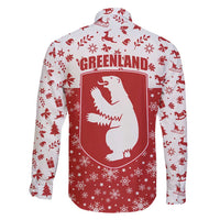 Greenland Christmas Family Matching Short Sleeve Bodycon Dress and Hawaiian Shirt Land of Ice Heart of Fire - Wonder Print Shop