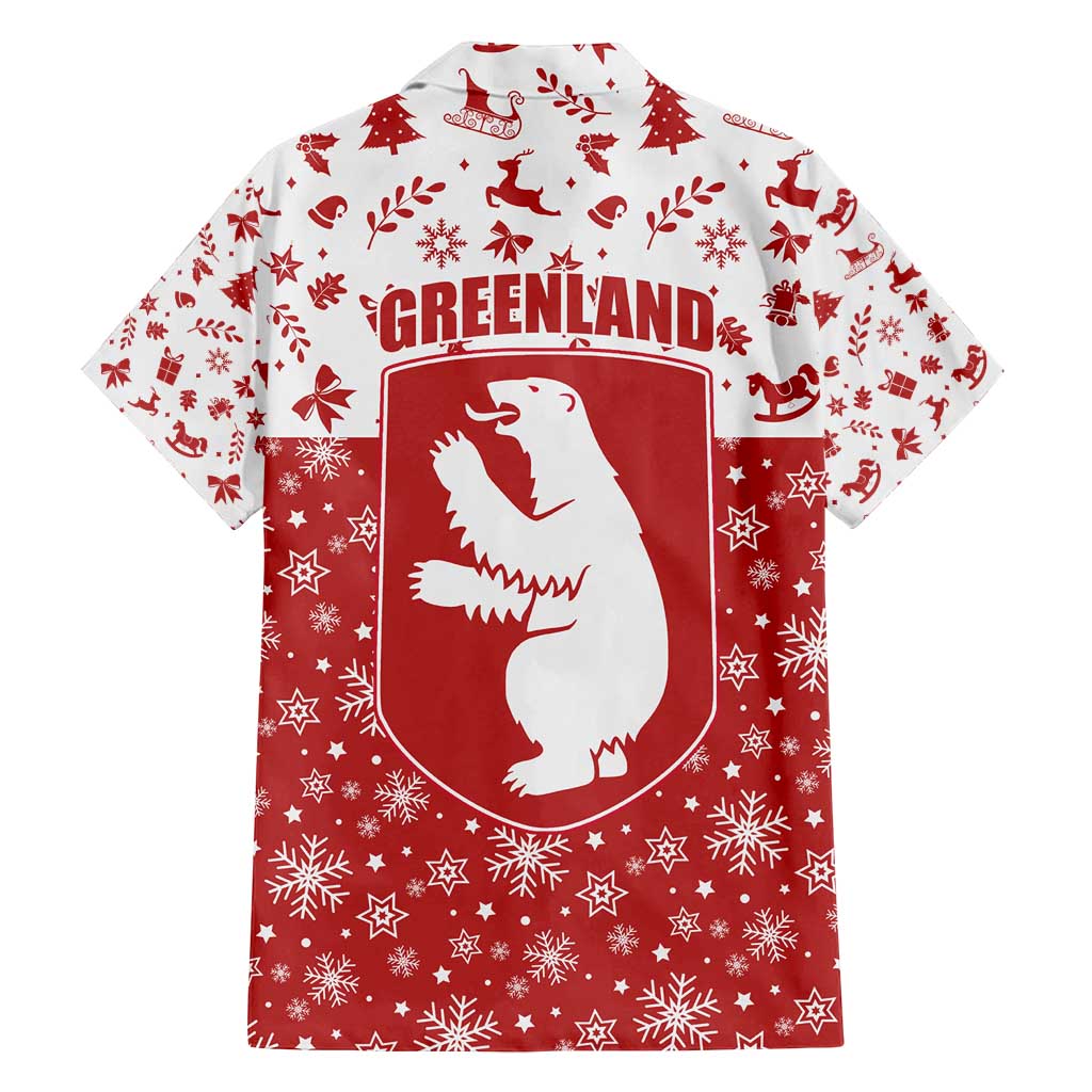 Greenland Christmas Family Matching Summer Maxi Dress and Hawaiian Shirt Land of Ice Heart of Fire - Wonder Print Shop