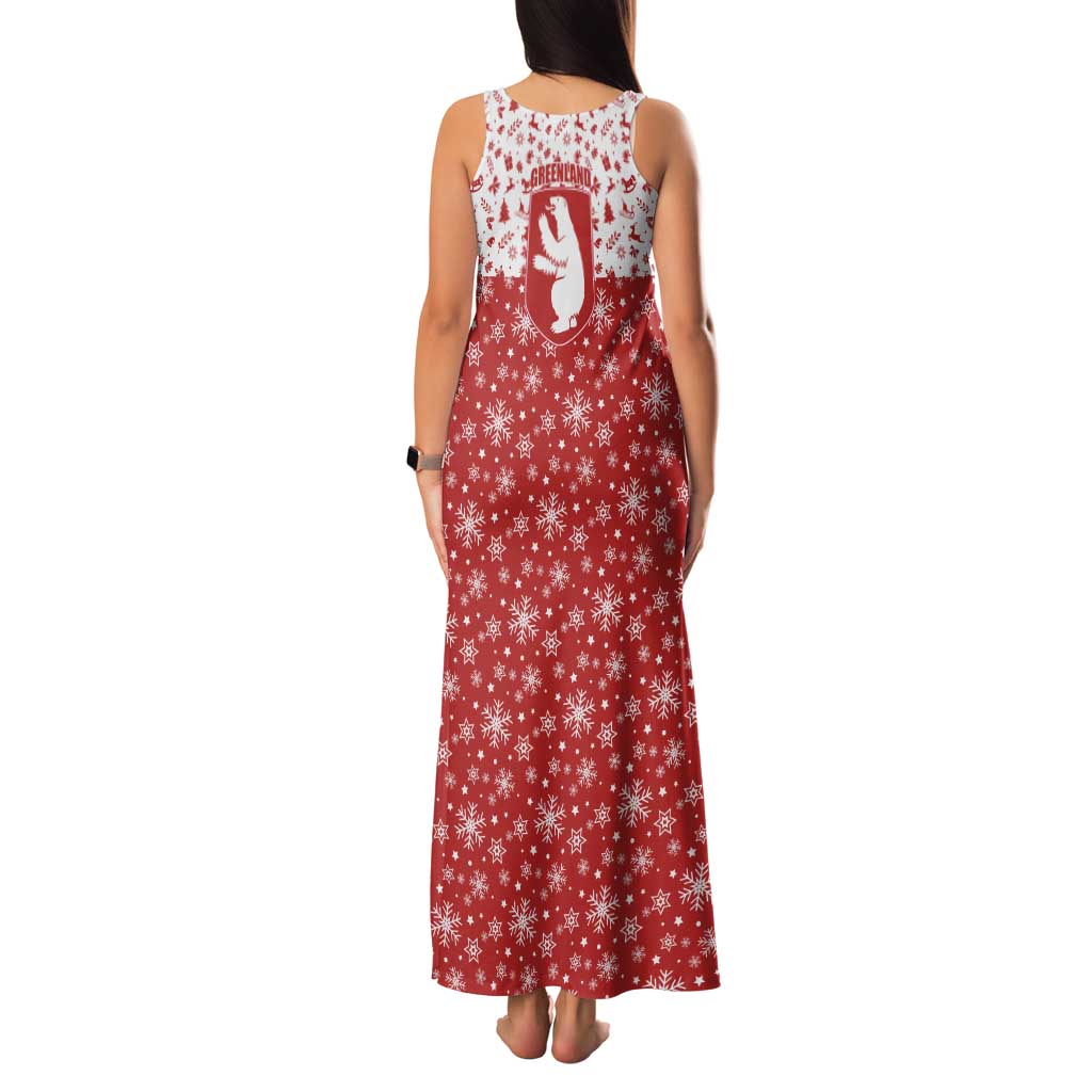 Greenland Christmas Family Matching Tank Maxi Dress and Hawaiian Shirt Land of Ice Heart of Fire - Wonder Print Shop
