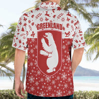 Greenland Christmas Hawaiian Shirt Land of Ice Heart of Fire - Wonder Print Shop