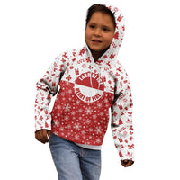 Greenland Christmas Kid Hoodie Land of Ice Heart of Fire - Wonder Print Shop