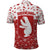 Greenland Christmas Polo Shirt Land of Ice Heart of Fire - Wonder Print Shop