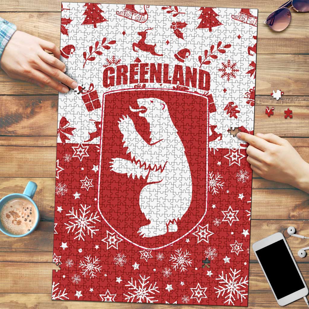 Greenland Christmas Puzzle Land of Ice Heart of Fire - Wonder Print Shop