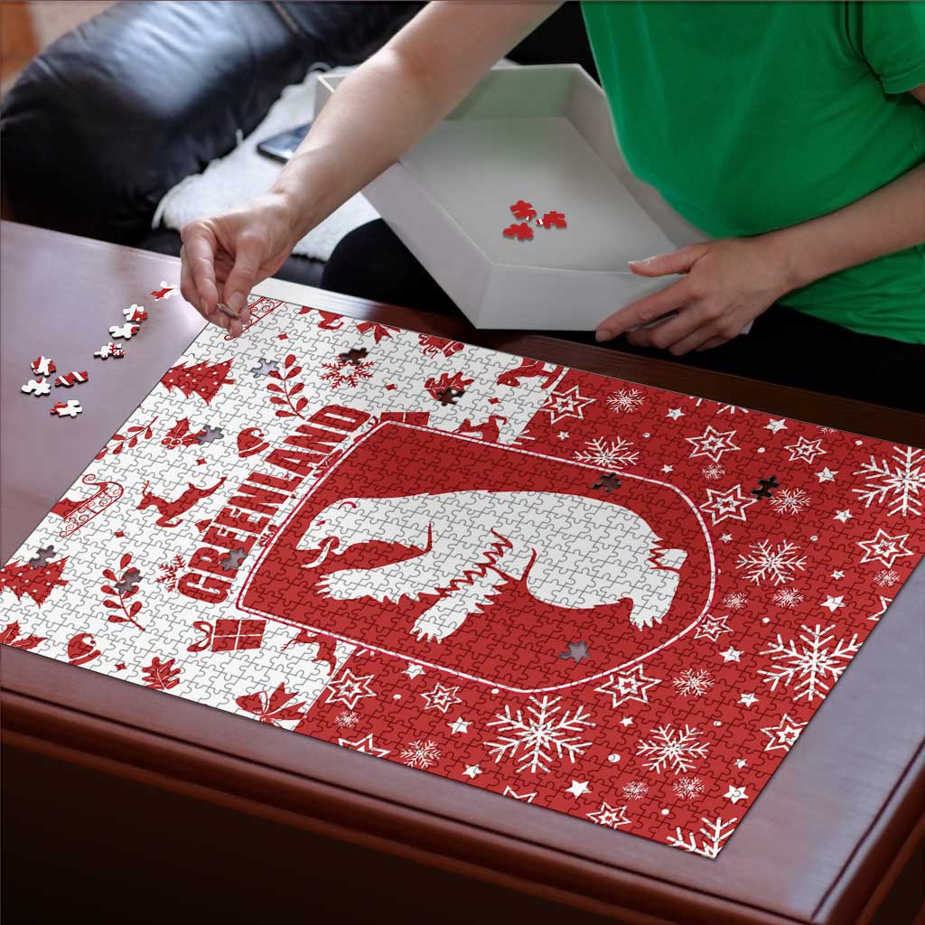 Greenland Christmas Puzzle Land of Ice Heart of Fire - Wonder Print Shop