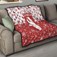 Greenland Christmas Quilt Land of Ice Heart of Fire - Wonder Print Shop