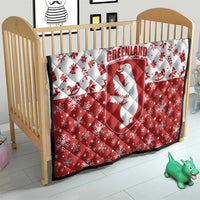 Greenland Christmas Quilt Land of Ice Heart of Fire - Wonder Print Shop