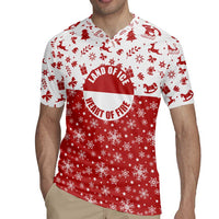 Greenland Christmas Rugby Jersey Land of Ice Heart of Fire - Wonder Print Shop