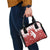 Greenland Christmas Shoulder Handbag Land of Ice Heart of Fire - Wonder Print Shop