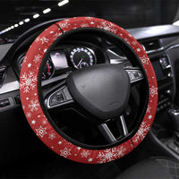 Greenland Christmas Steering Wheel Cover Land of Ice Heart of Fire - Wonder Print Shop