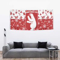 Greenland Christmas Tapestry Land of Ice Heart of Fire - Wonder Print Shop