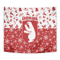 Greenland Christmas Tapestry Land of Ice Heart of Fire - Wonder Print Shop