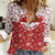 Greenland Christmas Women Casual Shirt Land of Ice Heart of Fire - Wonder Print Shop