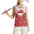 Greenland Christmas Women Sleeveless Polo Shirt Land of Ice Heart of Fire - Wonder Print Shop