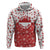 Greenland Christmas Zip Hoodie Land of Ice Heart of Fire - Wonder Print Shop