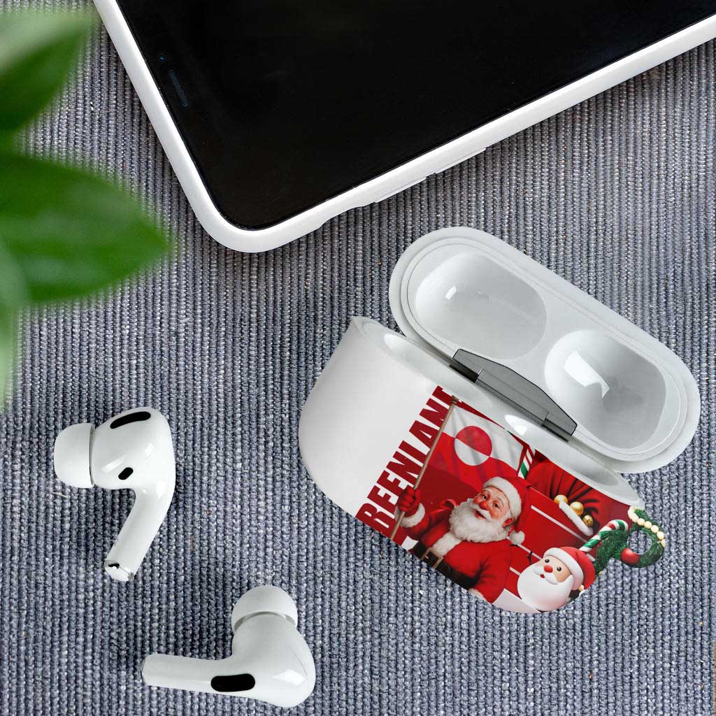 Greenland Santa Christmas AirPods Case Nordic Holiday Pride Design - Wonder Print Shop