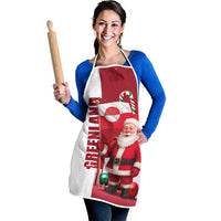 Greenland Santa Christmas Apron Nordic Holiday Pride Design - Wonder Print Shop
