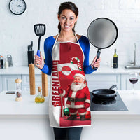 Greenland Santa Christmas Apron Nordic Holiday Pride Design - Wonder Print Shop