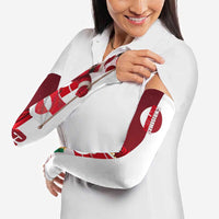 Greenland Santa Christmas Arm Sleeves Nordic Holiday Pride Design - Wonder Print Shop