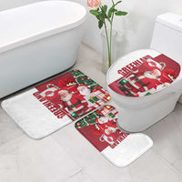 Greenland Santa Christmas Bathroom Set Nordic Holiday Pride Design - Wonder Print Shop
