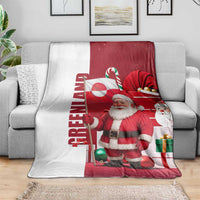 Greenland Santa Christmas Blanket Nordic Holiday Pride Design - Wonder Print Shop
