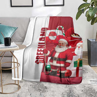 Greenland Santa Christmas Blanket Nordic Holiday Pride Design - Wonder Print Shop