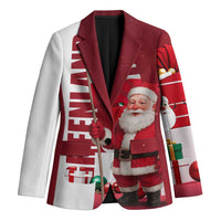 Greenland Santa Christmas Blazer Nordic Holiday Pride Design - Wonder Print Shop