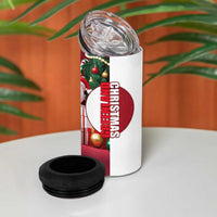 Greenland Santa Christmas 4 in 1 Can Cooler Tumbler Nordic Holiday Pride Design - Wonder Print Shop