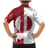 Greenland Santa Christmas Family Matching Mermaid Dress and Hawaiian Shirt Nordic Holiday Pride Design - Wonder Print Shop