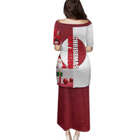 Greenland Santa Christmas Family Matching Puletasi and Hawaiian Shirt Nordic Holiday Pride Design - Wonder Print Shop