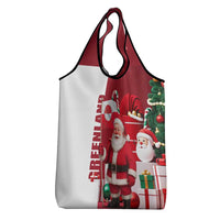 Greenland Santa Christmas Grocery Bag Nordic Holiday Pride Design - Wonder Print Shop