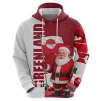 Greenland Santa Christmas Hoodie Nordic Holiday Pride Design - Wonder Print Shop