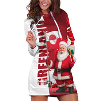 Greenland Santa Christmas Hoodie Dress Nordic Holiday Pride Design - Wonder Print Shop