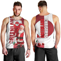 Greenland Santa Christmas Men Tank Top Nordic Holiday Pride Design - Wonder Print Shop