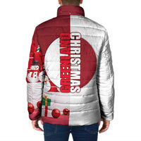 Greenland Santa Christmas Padded Jacket Nordic Holiday Pride Design - Wonder Print Shop
