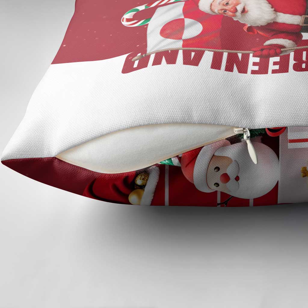 Greenland Santa Christmas Pillow Cover Nordic Holiday Pride Design - Wonder Print Shop