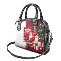 Greenland Santa Christmas Shoulder Handbag Nordic Holiday Pride Design - Wonder Print Shop