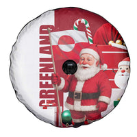 Greenland Santa Christmas Spare Tire Cover Nordic Holiday Pride Design - Wonder Print Shop