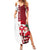Greenland Santa Christmas Summer Maxi Dress Nordic Holiday Pride Design - Wonder Print Shop
