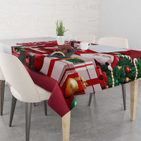 Greenland Santa Christmas Tablecloth Nordic Holiday Pride Design - Wonder Print Shop