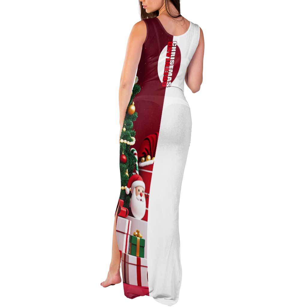 Greenland Santa Christmas Tank Maxi Dress Nordic Holiday Pride Design - Wonder Print Shop