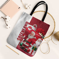 Greenland Santa Christmas Tote Bag Nordic Holiday Pride Design - Wonder Print Shop