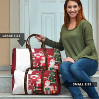 Greenland Santa Christmas Travel Bag Nordic Holiday Pride Design - Wonder Print Shop