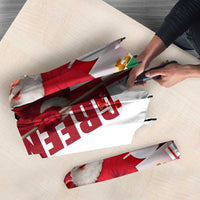 Greenland Santa Christmas Umbrella Nordic Holiday Pride Design - Wonder Print Shop