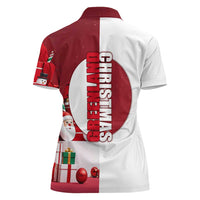 Greenland Santa Christmas Women Polo Shirt Nordic Holiday Pride Design - Wonder Print Shop