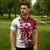 Greenland Santa Christmas Zipper Polo Shirt Nordic Holiday Pride Design - Wonder Print Shop