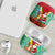 Guyana Christmas Santa Leopard AirPods Case with Green Red Yellow Gift and Map - Wonder Print Shop