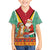 Guyana Christmas Santa Leopard Hawaiian Shirt with Green Red Yellow Gift and Map - Wonder Print Shop