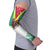 Guyana Flag Arm Sleeves Christmas Santa Jaguar and National Motto Green Yellow - Wonder Print Shop
